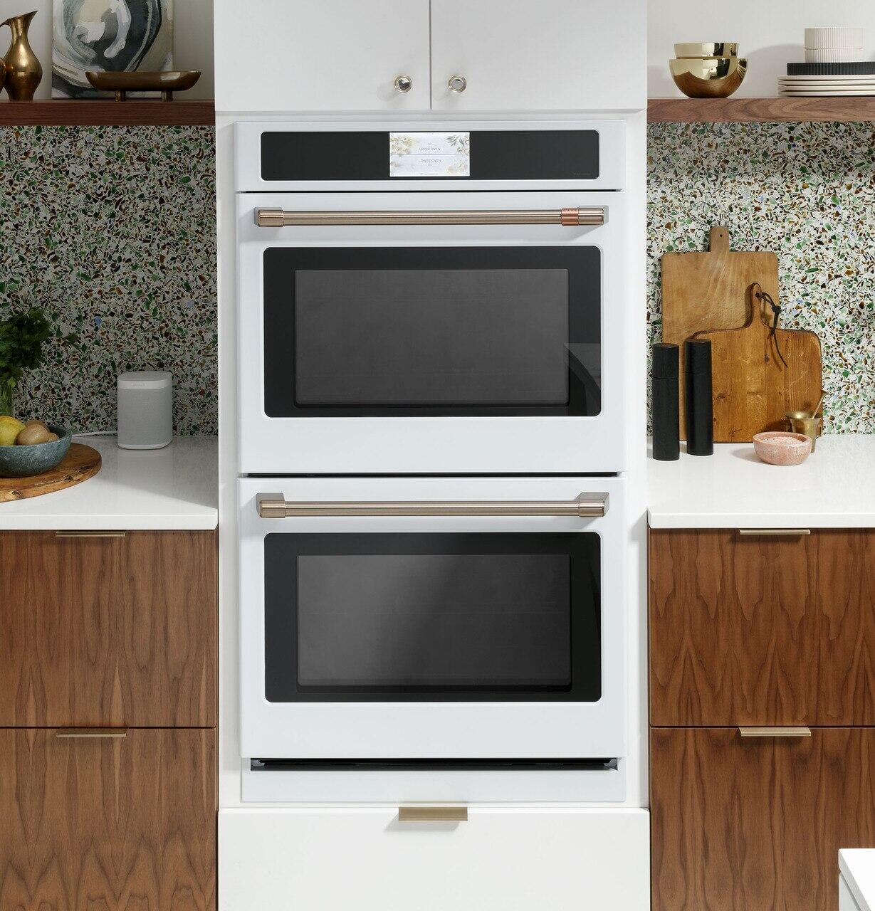 Cafe CTD90DP4NW2 Café™ Professional Series 30" Smart Built-In Convection Double Wall Oven