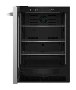 Jennair JUGFL242HL Rise 24" Under Counter Glass Door Refrigerator, Left Swing