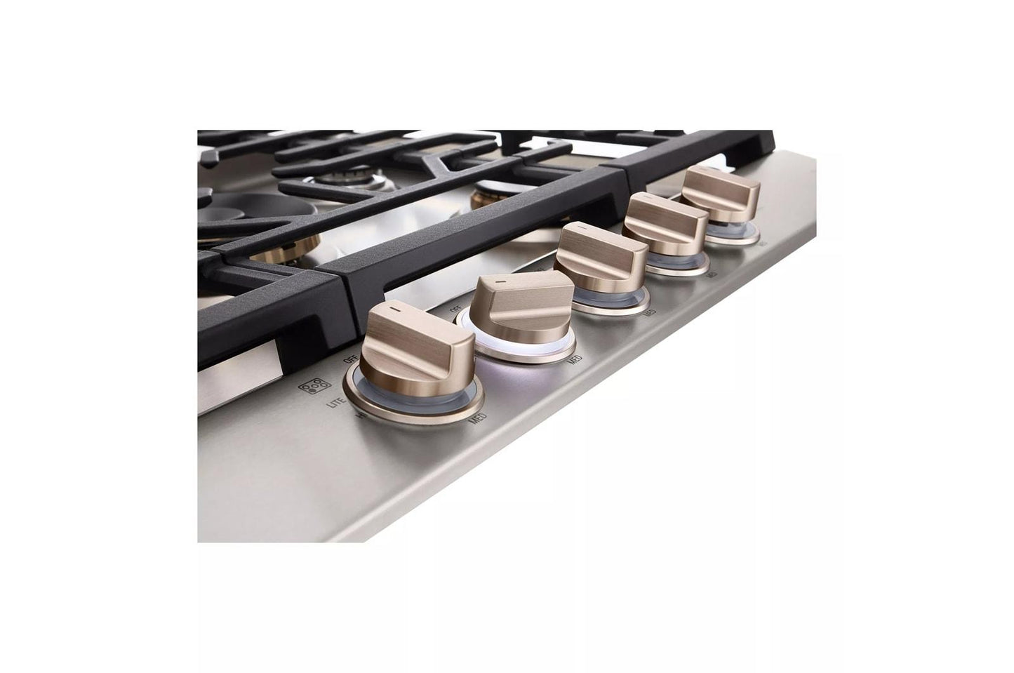 Lg CBGS3028N Lg Studio 30" Ultraheat™ Gas Cooktop With Easyclean®