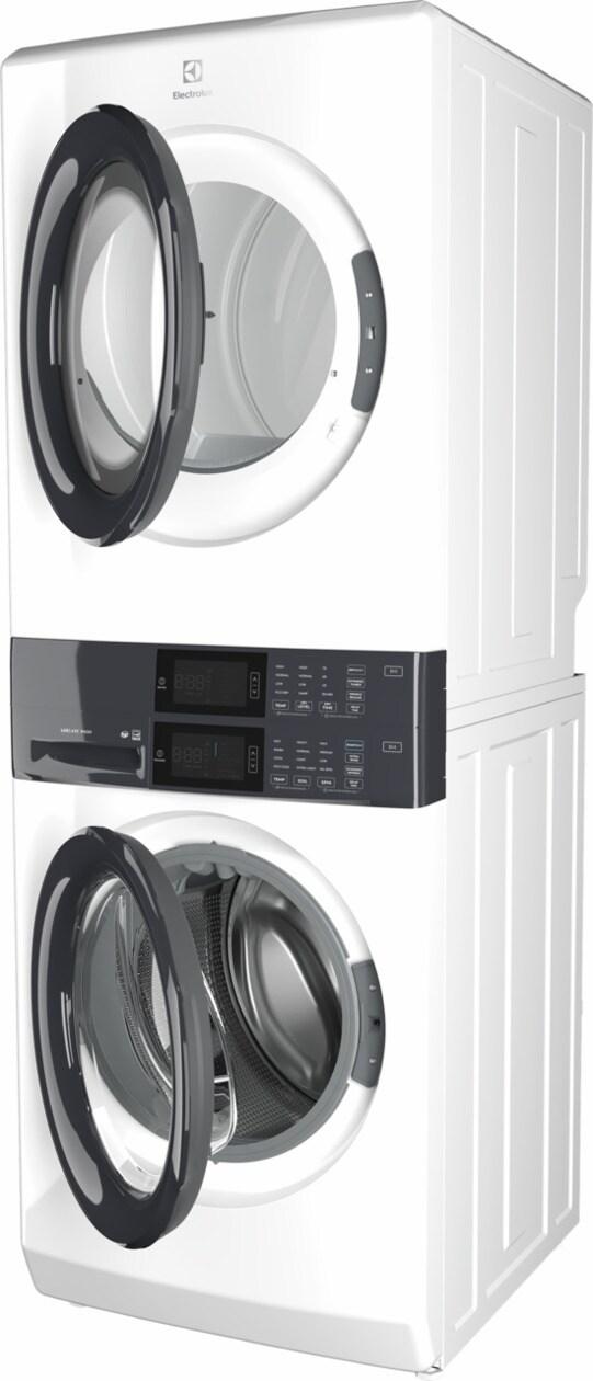 Electrolux ELTE7300AW Electrolux Laundry Tower&#8482; Single Unit Front Load 4.4 Cu. Ft. Washer & 8 Cu. Ft. Electric Dryer