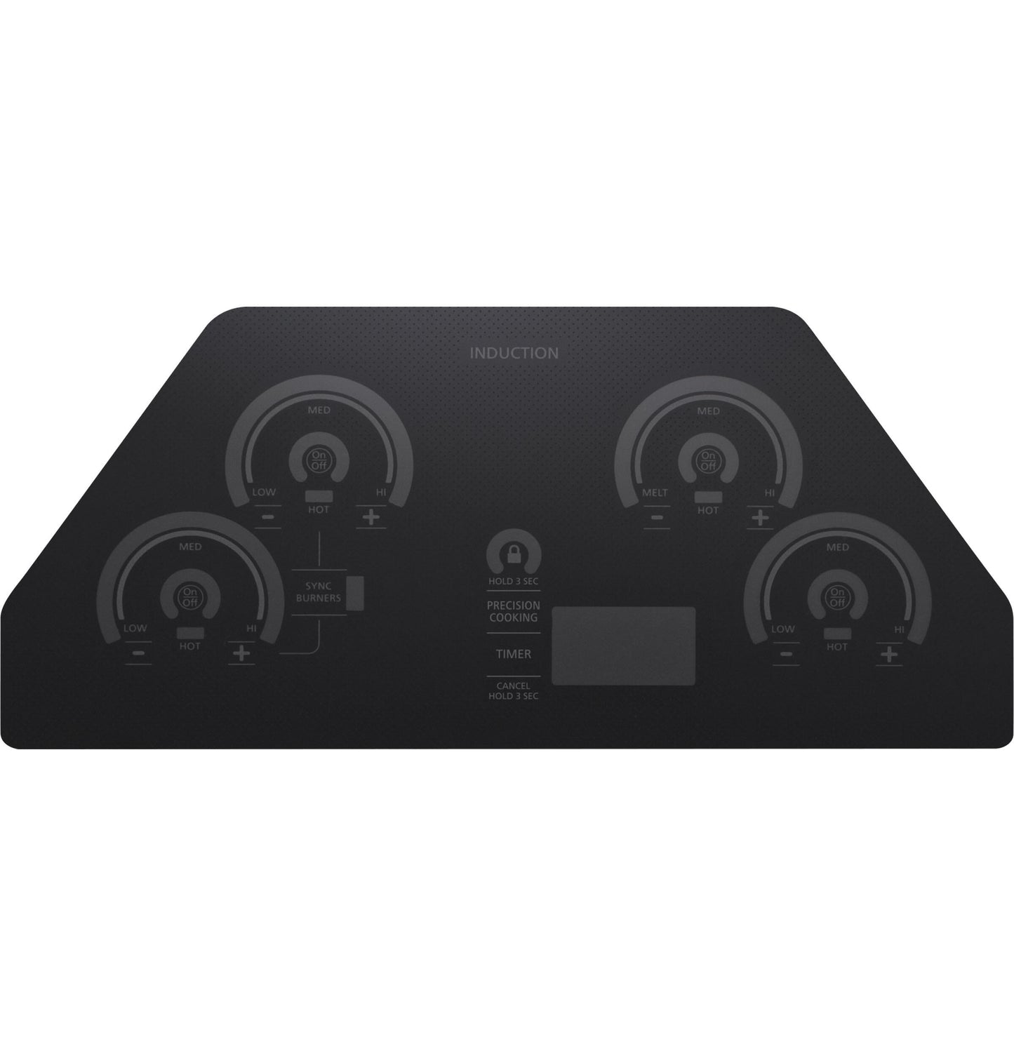 Monogram ZHU30RDPBB Monogram 30" Induction Cooktop