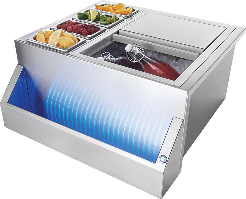 Napoleon Bbq BI2418BEV Multi-Functional Beverage Center , Stainless Steel , Electric