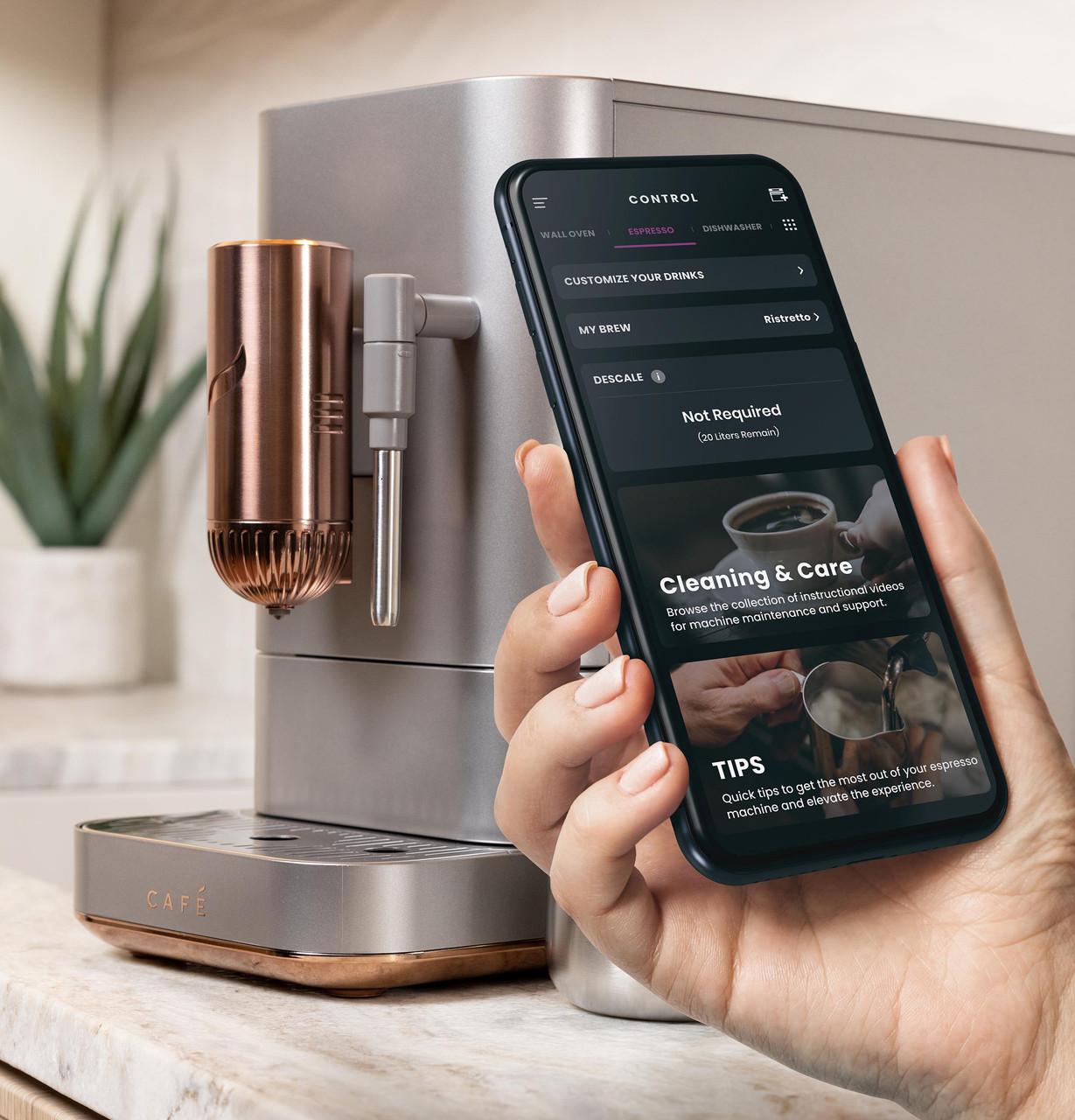 Cafe C7CEBBS2RS3 Café™ Affetto Automatic Espresso Machine + Frother