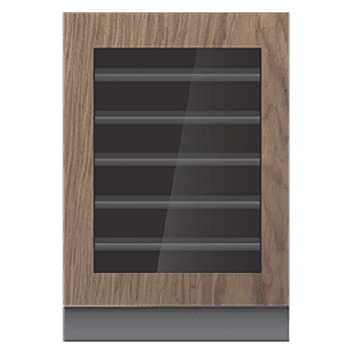 Jennair JUBFL242HX Panel-Ready 24" Built-In Undercounter Beverage Center, Left Swing