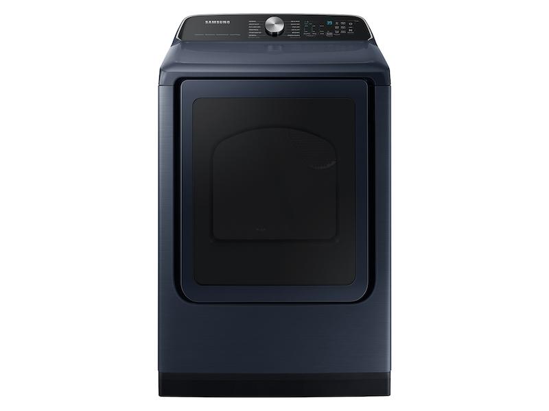 Samsung DVG54CG7150D 7.4 Cu. Ft. Smart Gas Dryer With Pet Care Dry And Steam Sanitize+ In Brushed Navy