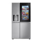 Lg LRSOC2306S 23 Cu. Ft. Smart Side-By-Side Counter-Depth Instaview® Refrigerator With Craft Ice™