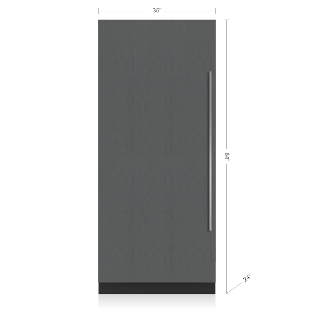 Sub-Zero DEC3650RL 36" Designer Column Refrigerator - Panel Ready