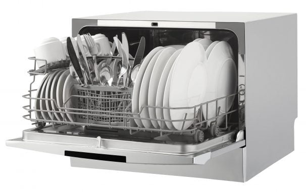 Danby DDW631SDB Danby 6 Place Setting Countertop Dishwasher