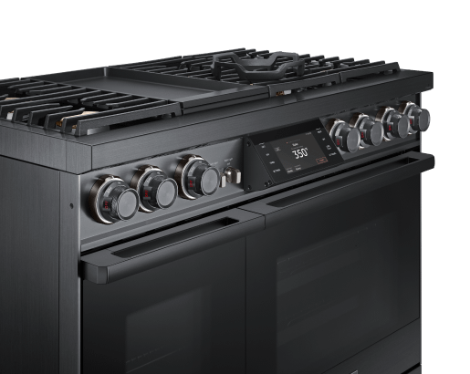 Dacor DOP48C96DLM 48" Pro Dual-Fuel Steam Range, Graphite Stainless Steel