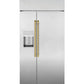 Cafe CXSS2H2PMCG Café™ Refrigeration Handle Kit - Brushed Brass