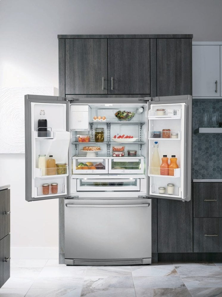 Electrolux EW23BC87SS Counter-Depth French Door Refrigerator With Wave-Touch® Controls