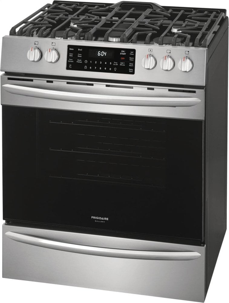 Frigidaire FGGH3047VF Frigidaire Gallery 30'' Front Control Gas Range With Air Fry