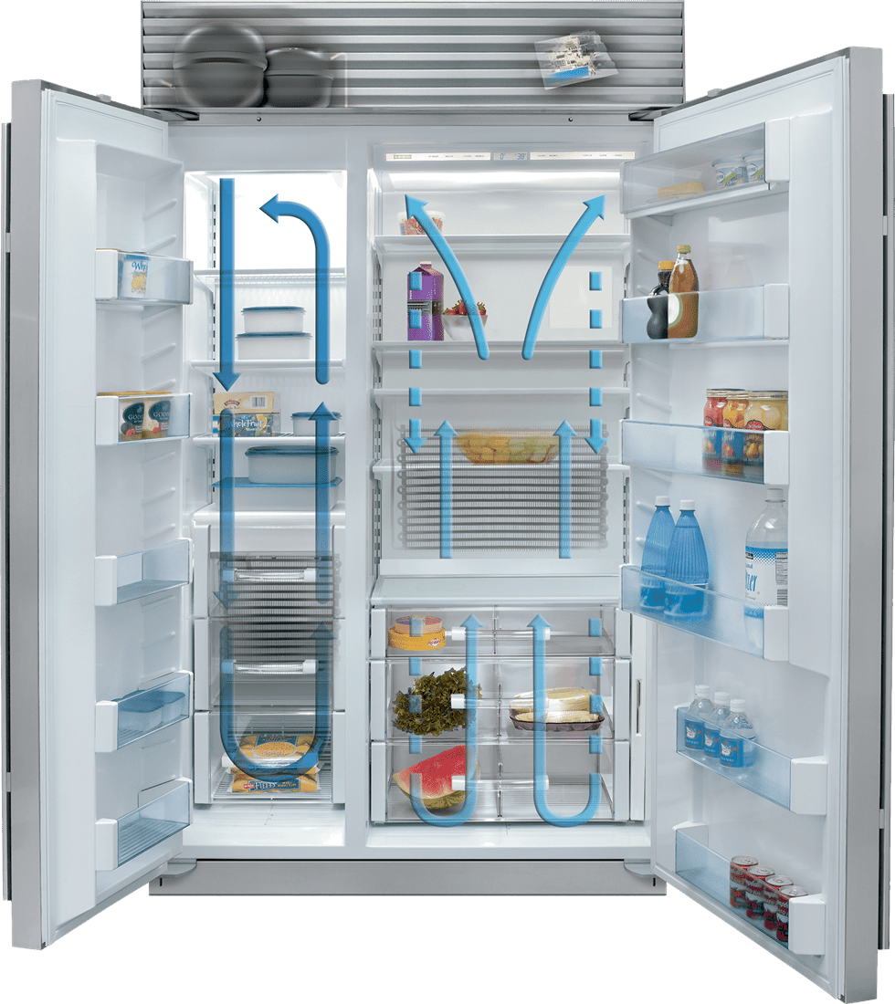 Sub-Zero BI48SSTH 48" Classic Side-By-Side Refrigerator/Freezer