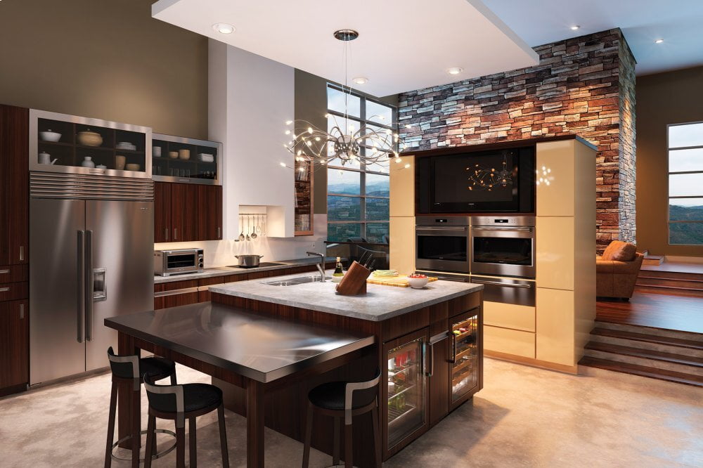 Sub-Zero BI48SDSPH 48" Classic Side-By-Side Refrigerator/Freezer With Dispenser