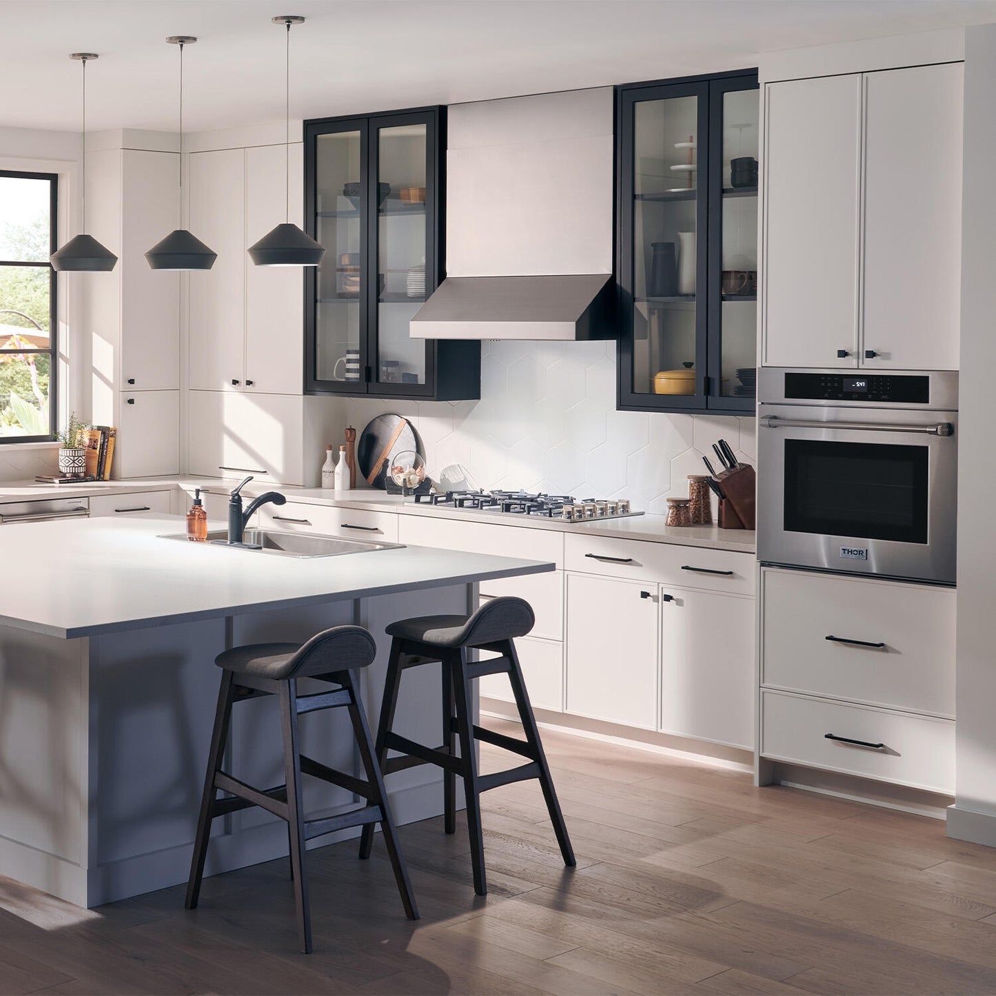 Thor Kitchen TGC3601 36 Inch Professional Drop-In Gas Cooktop With Six Burners In Stainless Steel