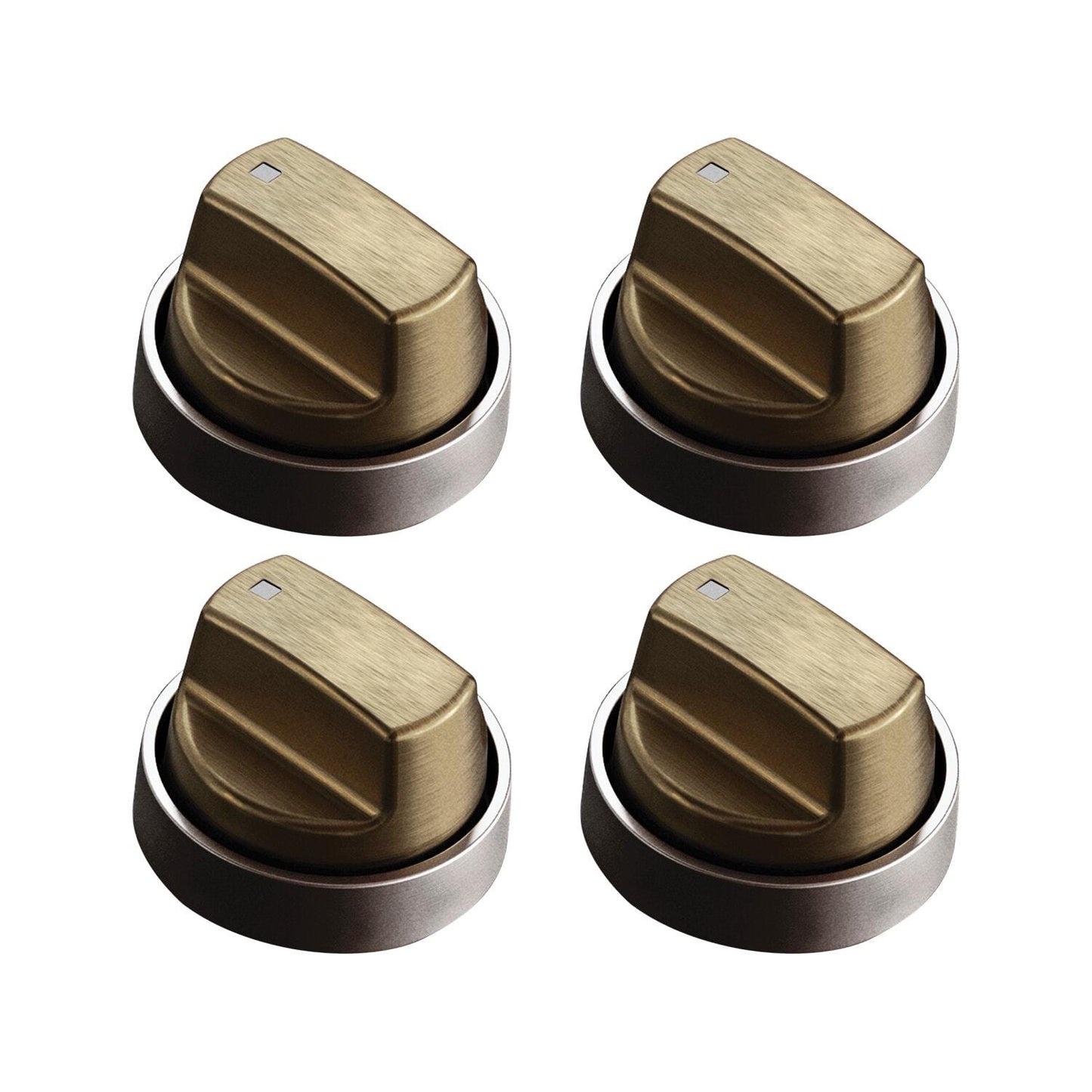 Wolf 9056357 30" Professional Gas Cooktop Brushed Brass Knob Kit