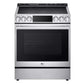 Lg LSIS6338FE Lg Studio 6.3 Cu. Ft. Instaview® Induction Slide-In Range With Air Fry And Air Sous Vide