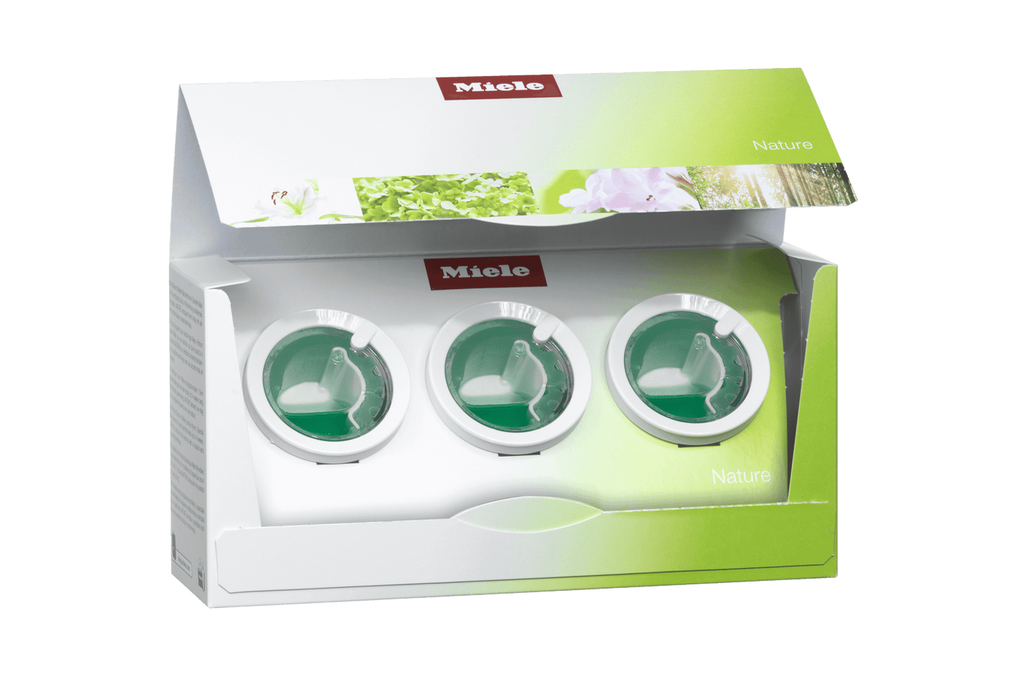 Miele FAN451L Fa N 451 L - Set Of 3X Miele Nature For 150 Drying Cycles - The Aromatic Floral Scent Of Early Morning.