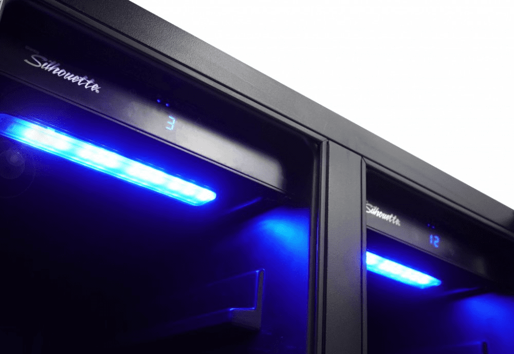 Silhouette SBC051D1BSS Emmental 24" French Door Beverage Center