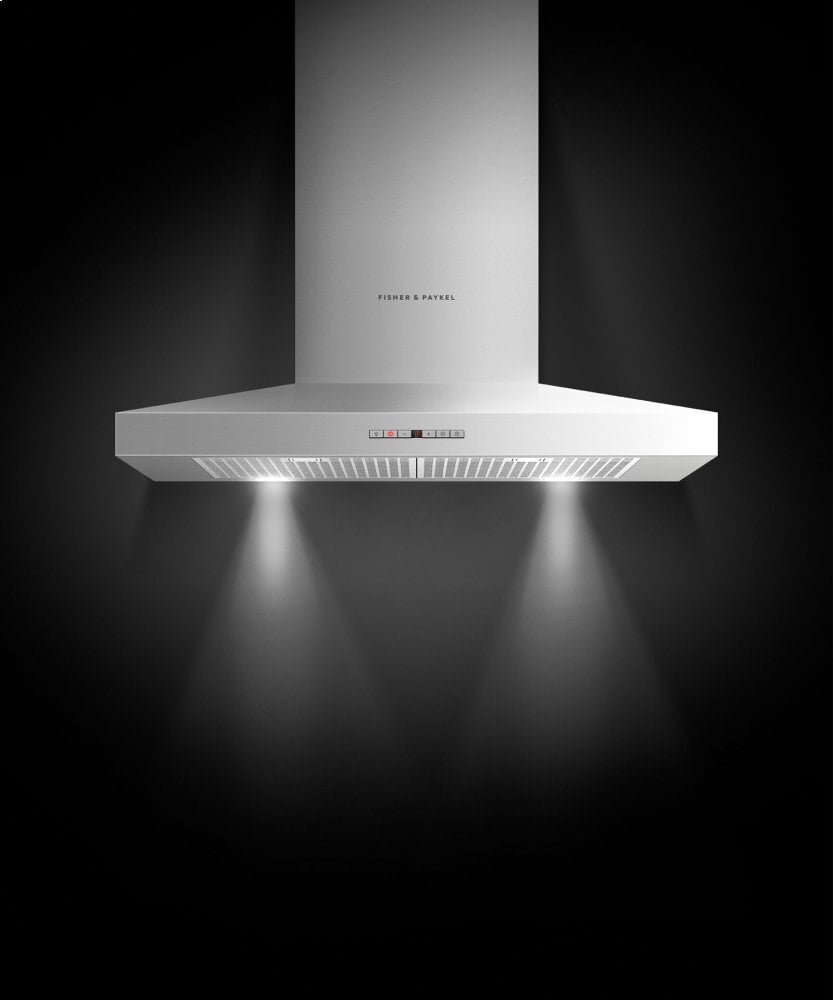 Fisher & Paykel HC30PHTX1N Wall Range Hood, 30", Pyramid Chimney