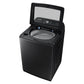 Samsung WA55CG7100AV 5.5 Cu. Ft. Extra-Large Capacity Smart Top Load Washer With Super Speed Wash In Brushed Black