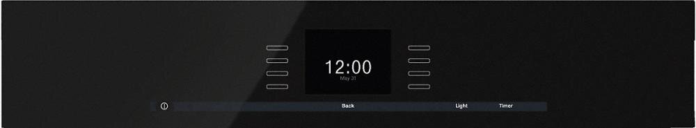 Miele H6600BMBK H 6600 Bm 24 Inch Speed Oven With Combi-Modes And Roast Probe For Precise-Temperature Cooking.- Obsidian Black