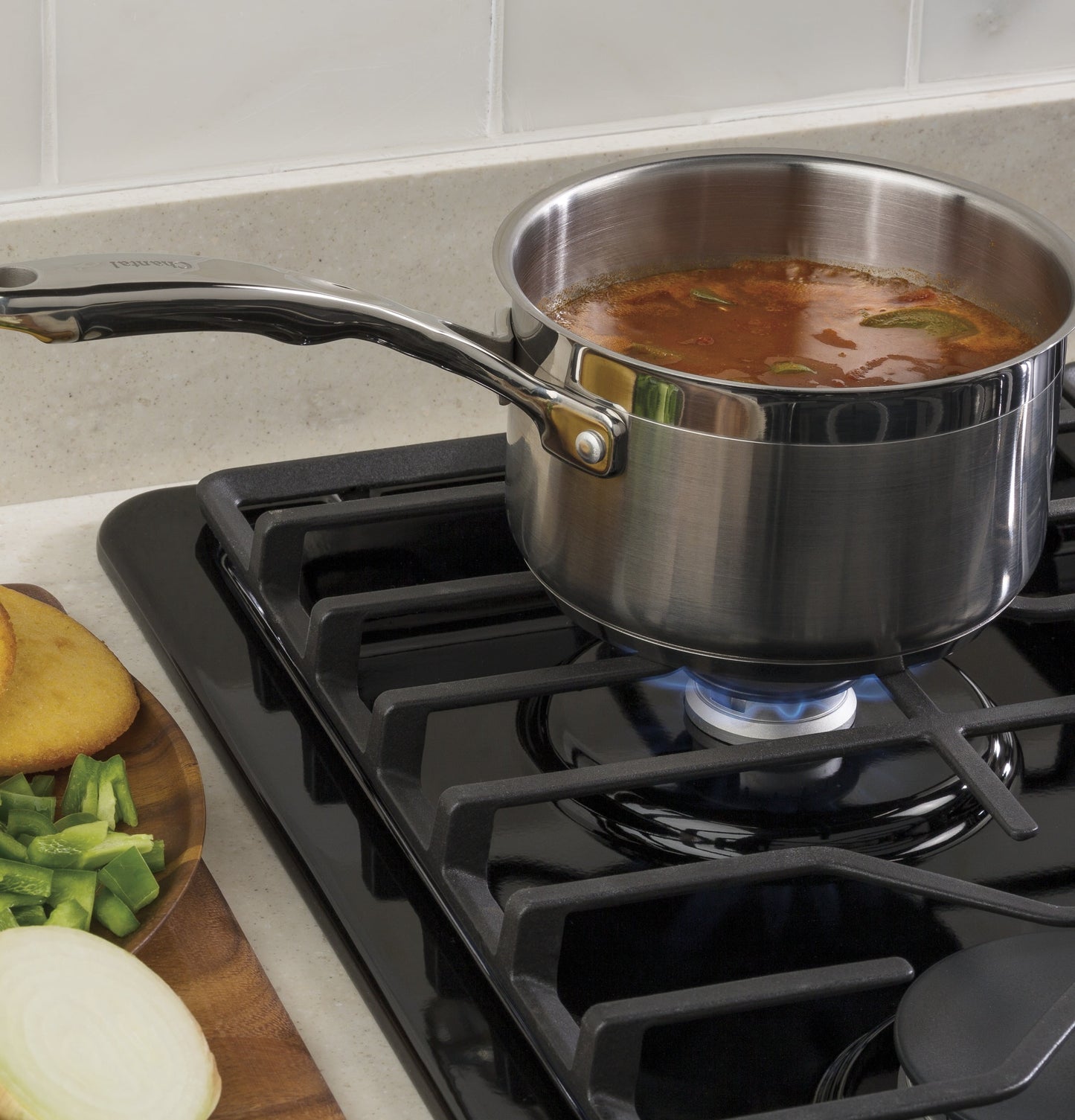 Ge Appliances JGP3030DLBB Ge® 30" Built-In Gas Cooktop With Dishwasher-Safe Grates