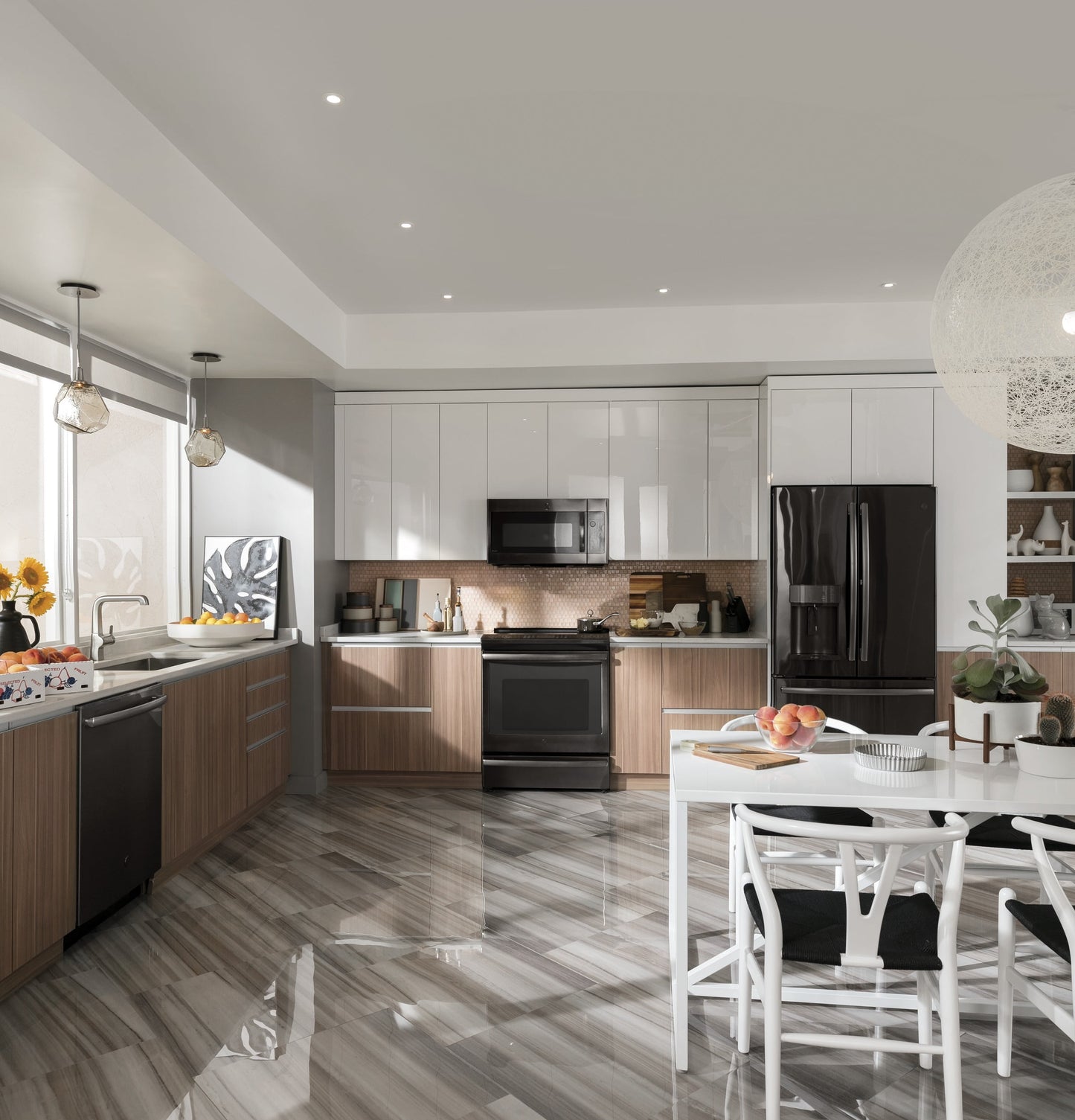 Ge Appliances PVM9179BLTS Ge Profile™ 1.7 Cu. Ft. Convection Over-The-Range Microwave Oven