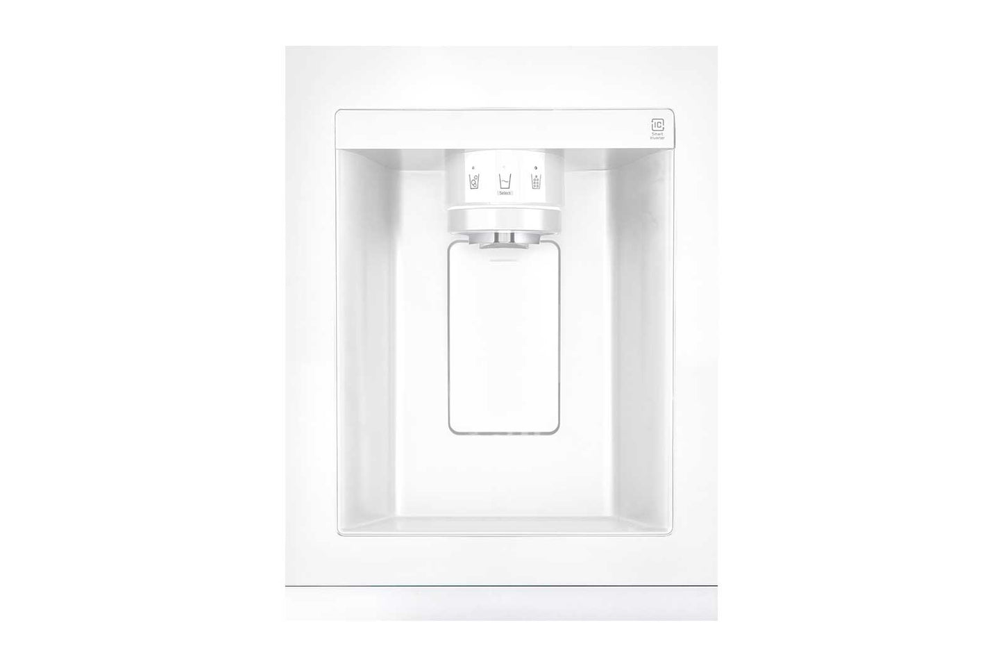 Lg LRSXS2706W 27 Cu. Ft. Side-By-Side Refrigerator With Smooth Touch Ice Dispenser