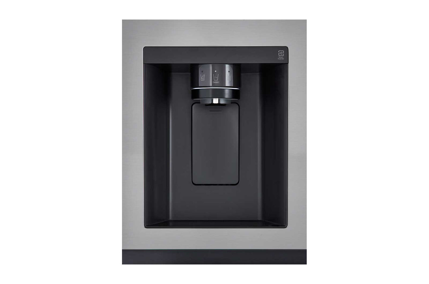 Lg LRSXS2706S 27 Cu. Ft. Side-By-Side Refrigerator With Smooth Touch Ice Dispenser