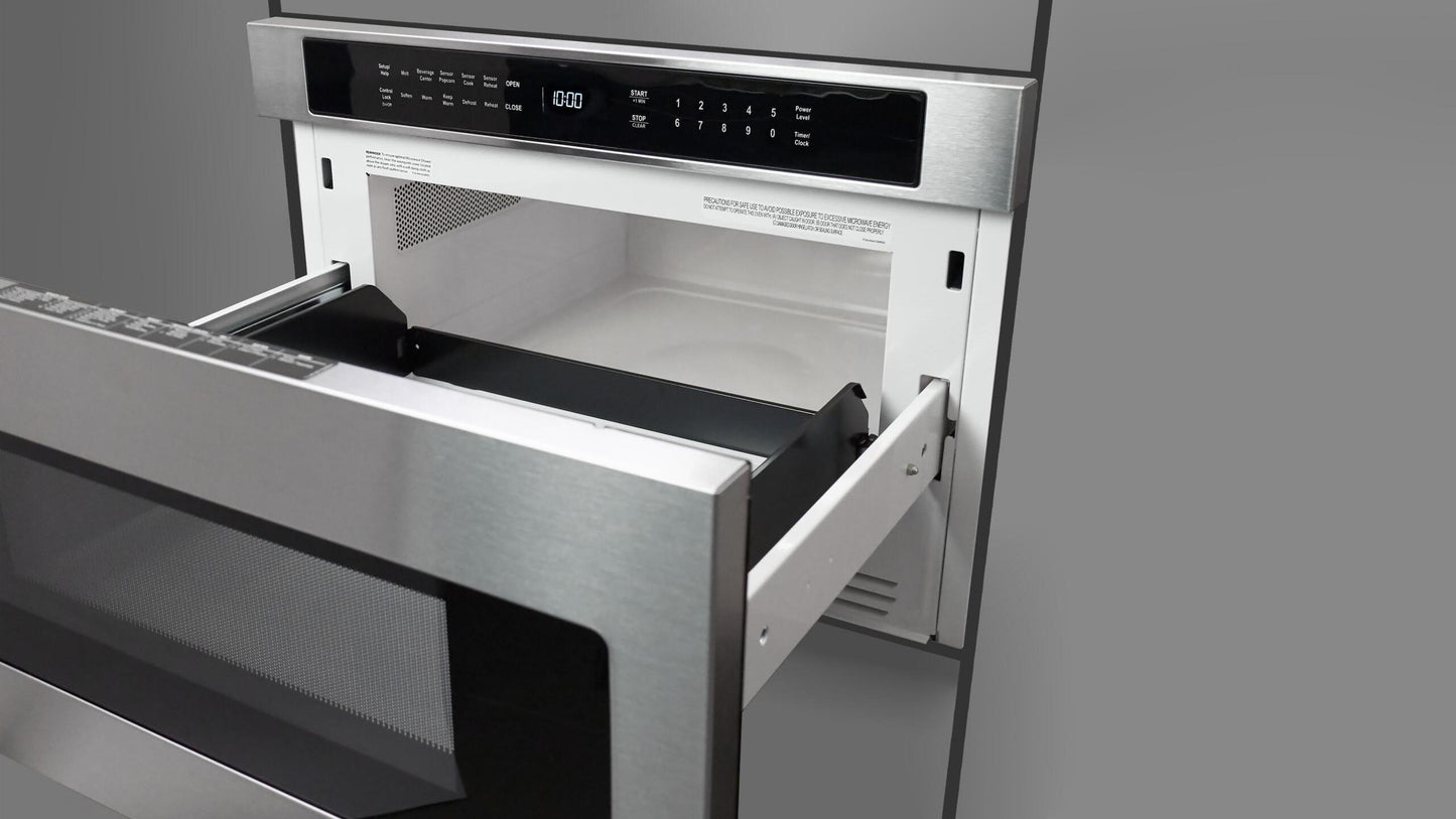 Fulgor Milano F7DMW24S2 24" Drawer Microwave - Stainless Steel