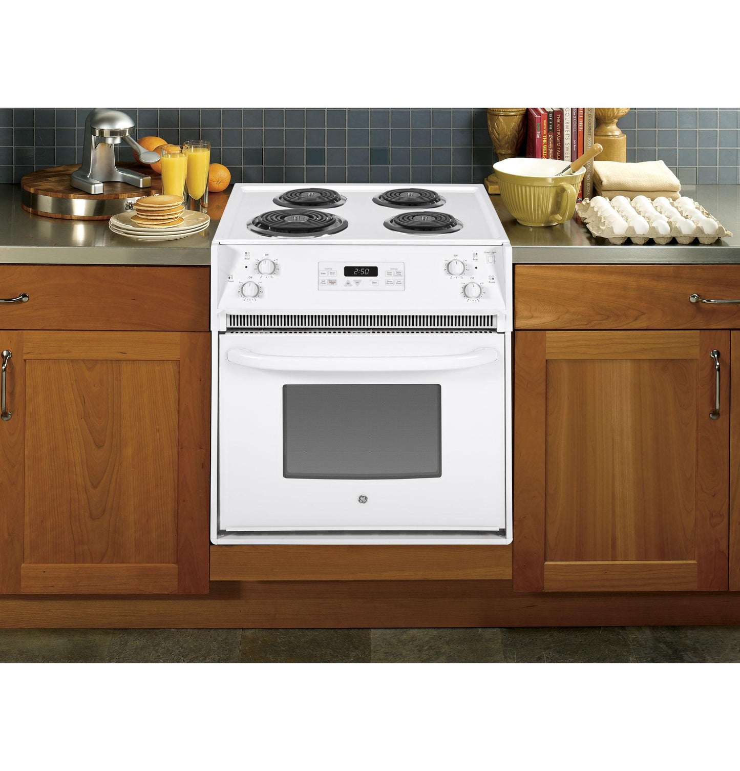Ge Appliances JM250DTWW Ge® 27" Drop-In Electric Range