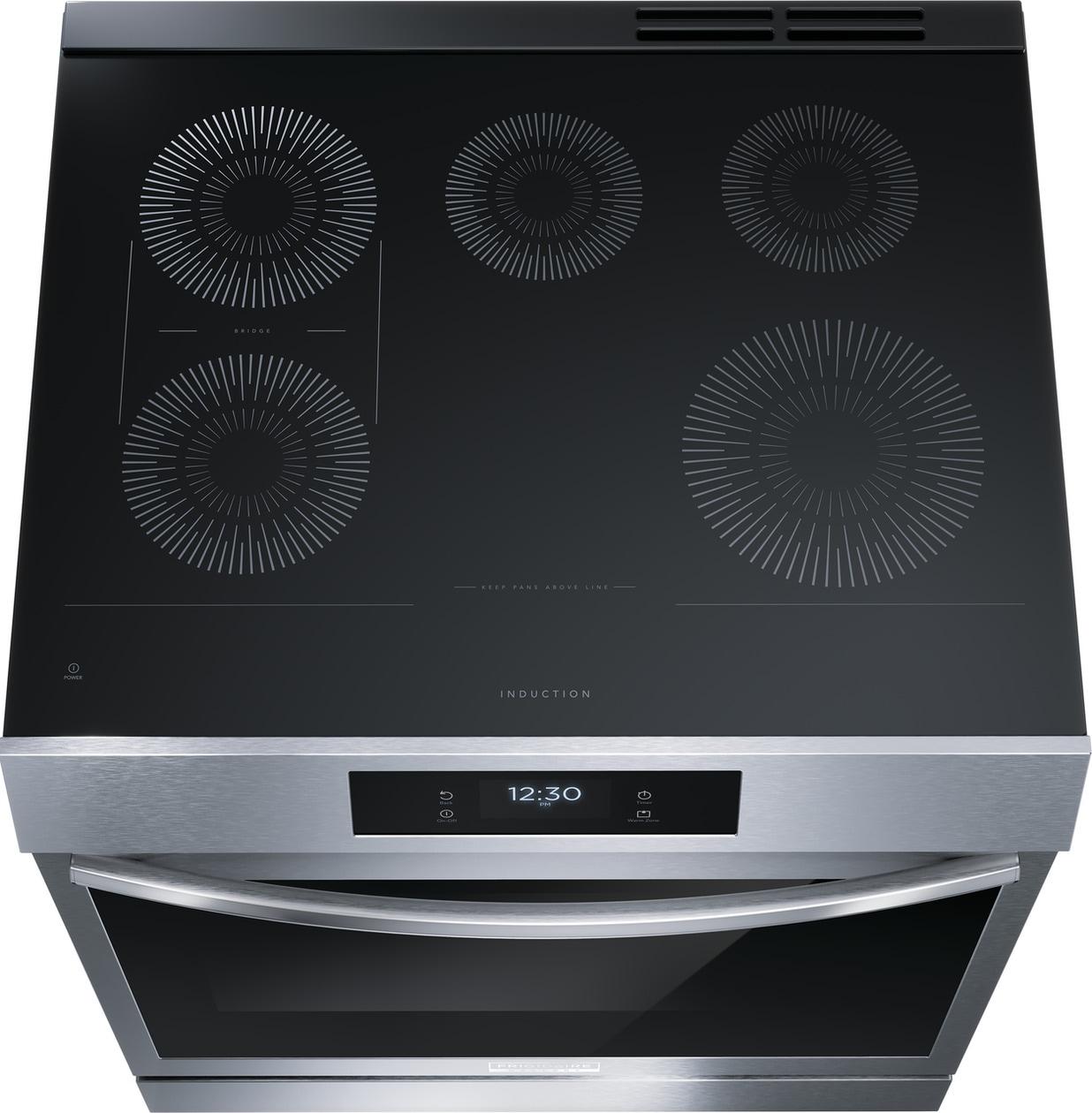Frigidaire GCFI3060BF Frigidaire Gallery 30" Front Control Induction Range With Total Convection