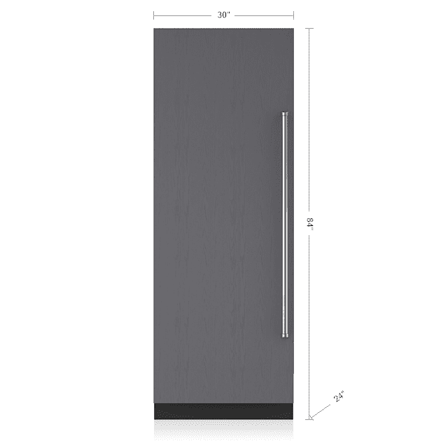 Sub-Zero IC30RLH 30" Designer Column Refrigerator - Panel Ready