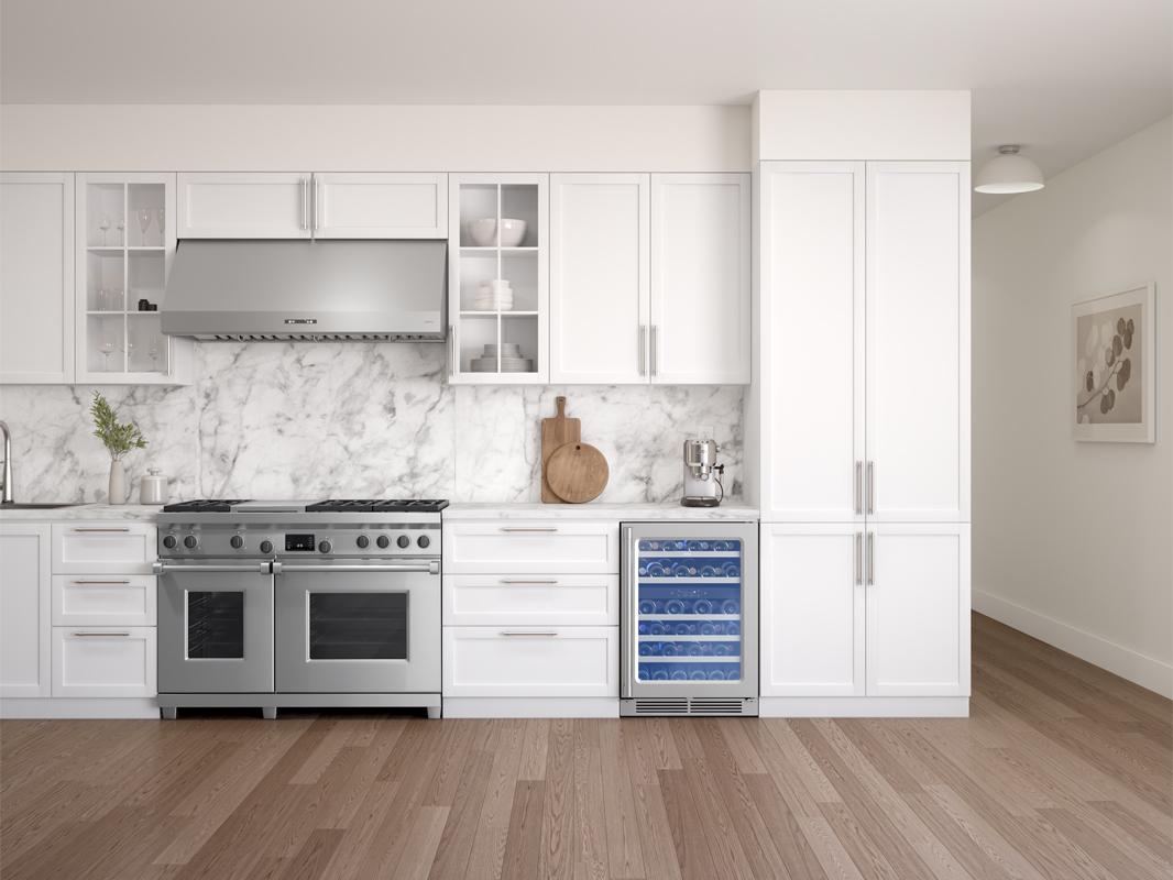 Zephyr PRPW24C02AG 24" Pro Dual Zone Wine Cooler