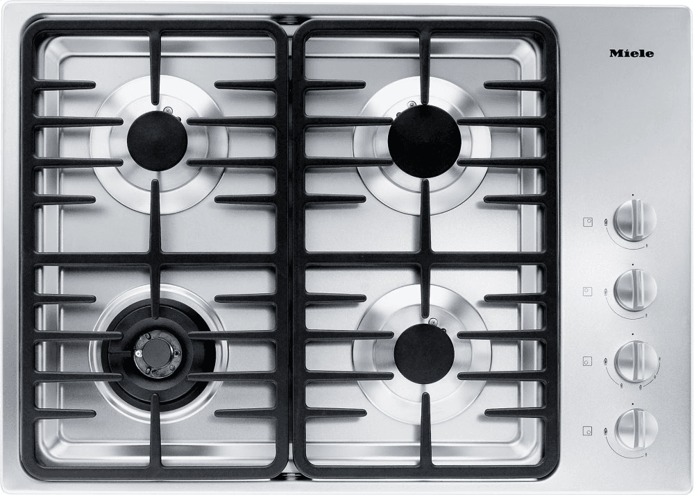 Miele KM3465LP Km 3465 Lp - Gas Cooktop With A Dual Wok Burner For Particularly Wide Ranging Burner Capacity.