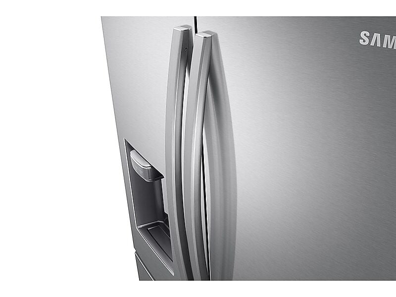 Samsung RF24R7201SR 23 Cu. Ft. Counter Depth 4-Door French Door Refrigerator With Flexzone™ Drawer In Stainless Steel