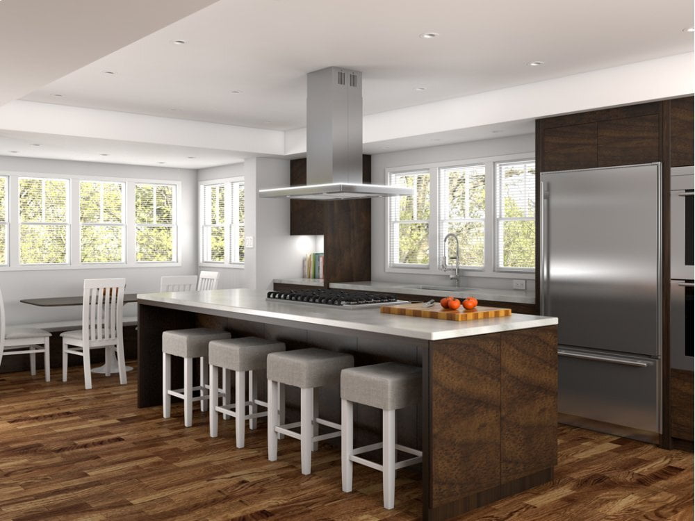 Zephyr ZLCM90BS 36" Luce Island