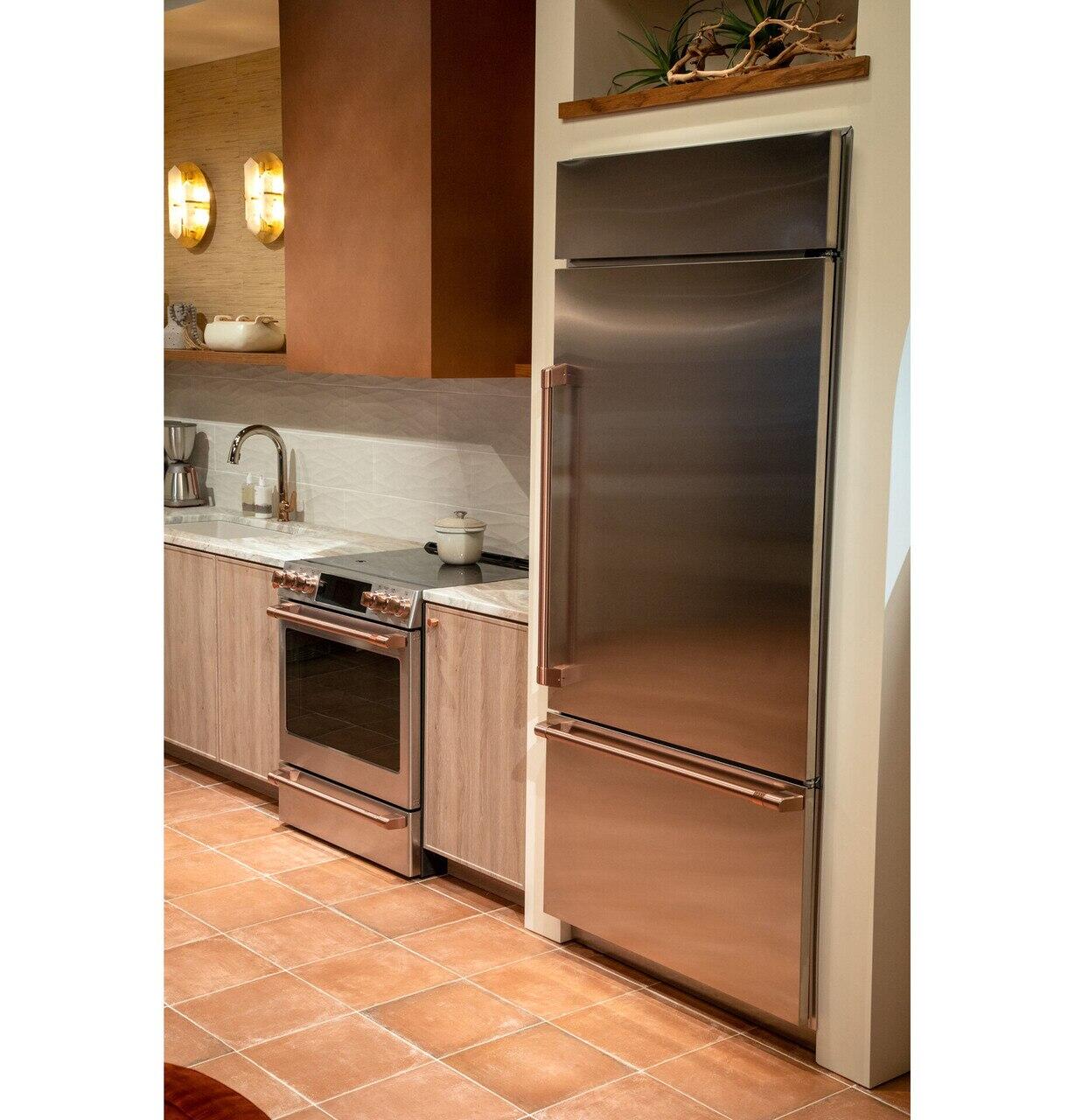 Cafe CDB36RP2PS1 Café™ 21.3 Cu. Ft. Built-In Bottom-Freezer Refrigerator