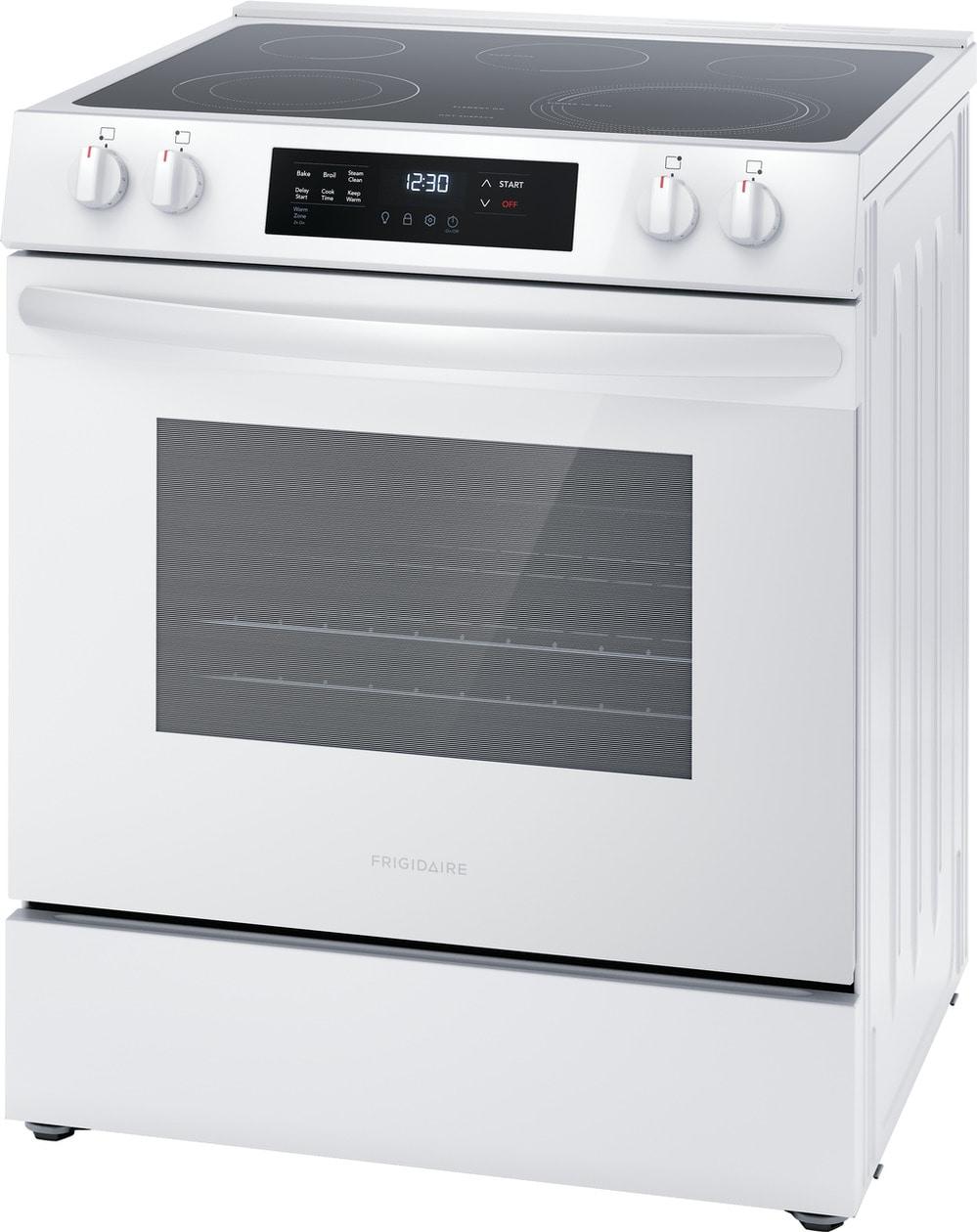 Frigidaire FCFE3062AW Frigidaire 30" Front Control Electric Range