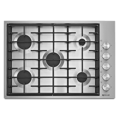 Jennair JGC7530BS Euro-Style 30" 5-Burner Gas Cooktop