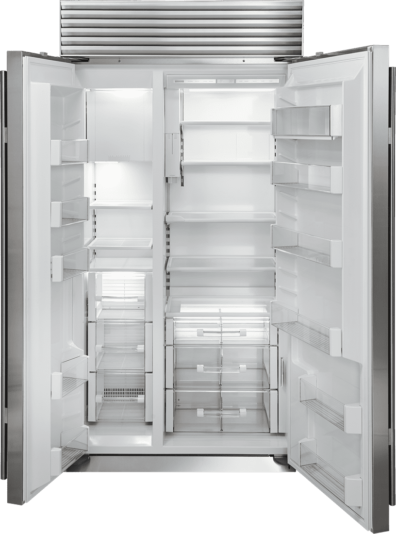 Sub-Zero BI42SIDO 42" Classic Side-By-Side Refrigerator/Freezer With Internal Dispenser - Panel Ready