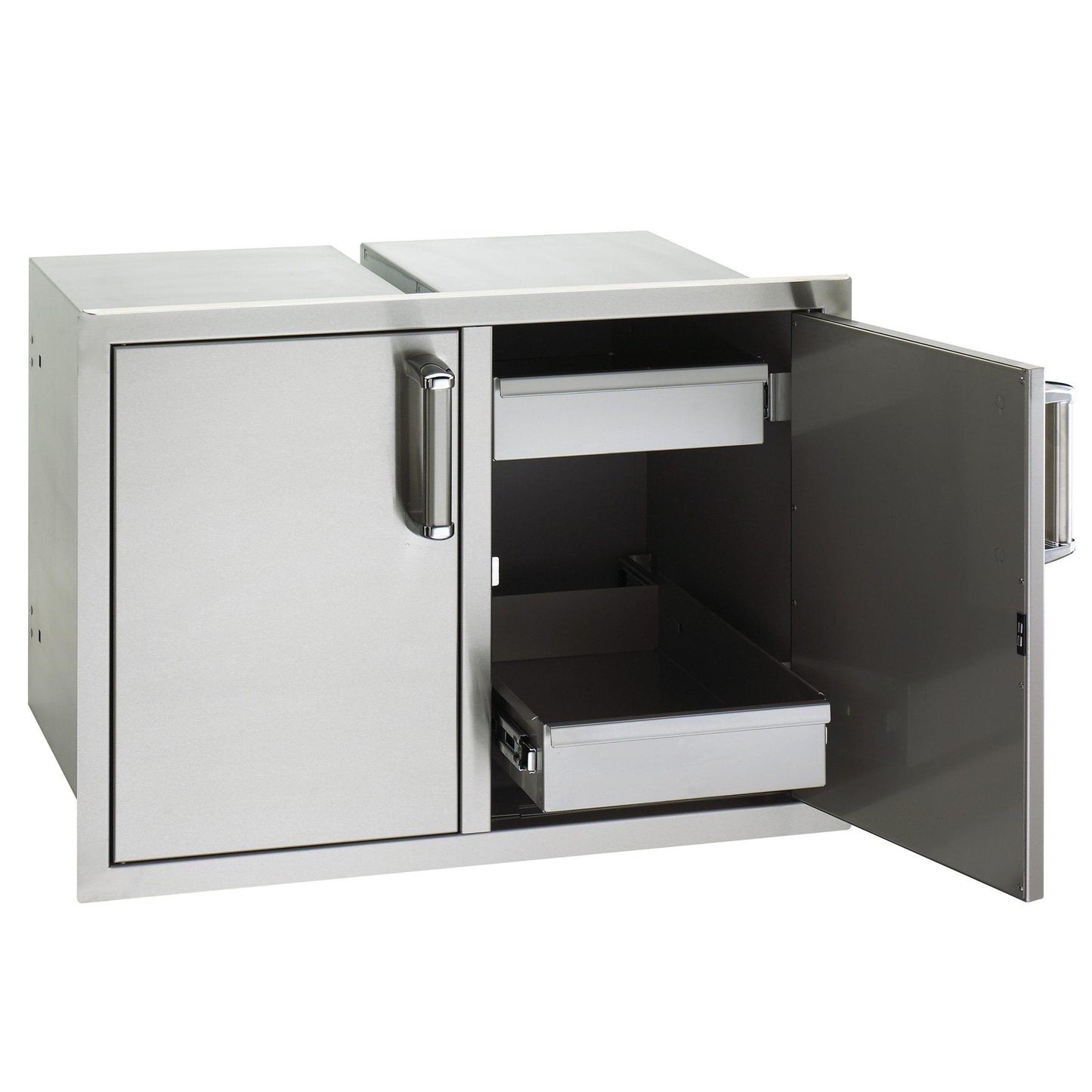 Fire Magic 53930SC22 Flush Double Doors With Dual Drawers