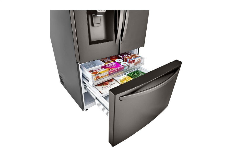 Lg LRFDS3016D 30 Cu. Ft. Smart Wi-Fi Enabled Door-In-Door® Refrigerator With Craft Ice™ Maker