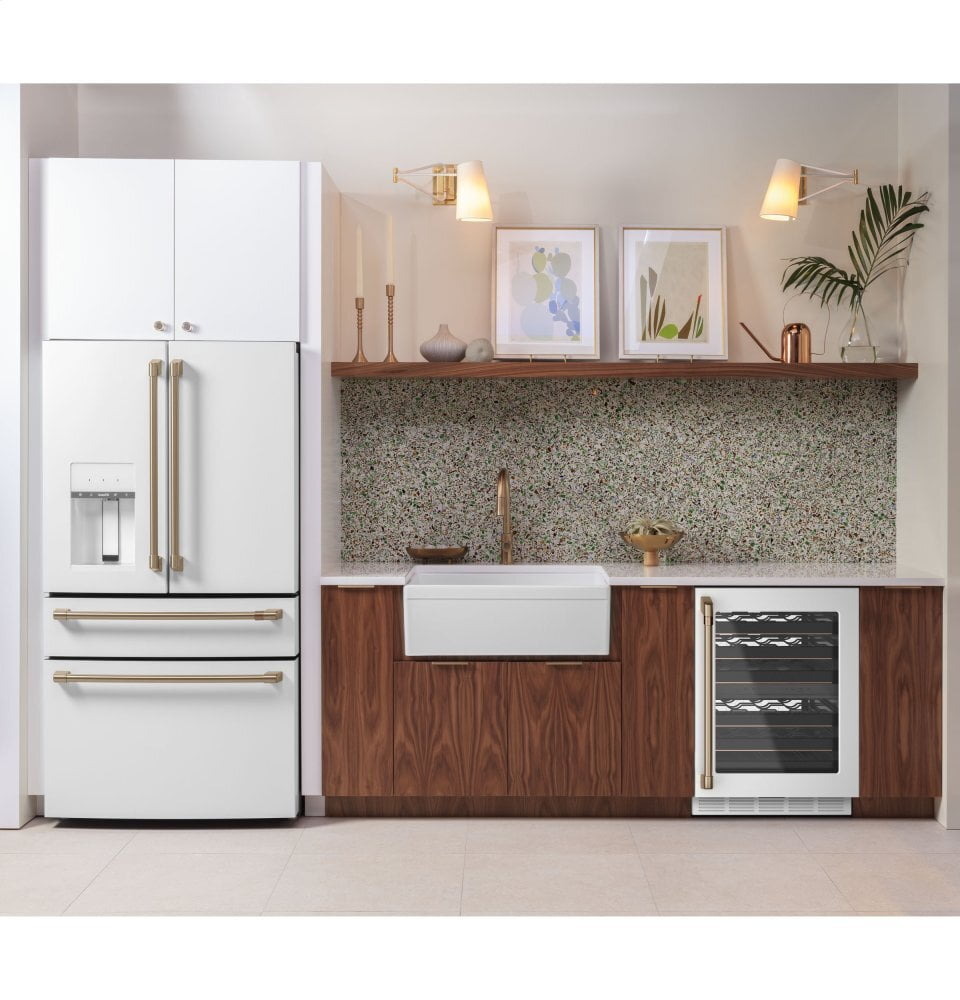 Cafe CVE28DP4NW2 Café Energy Star® 27.8 Cu. Ft. Smart 4-Door French-Door Refrigerator