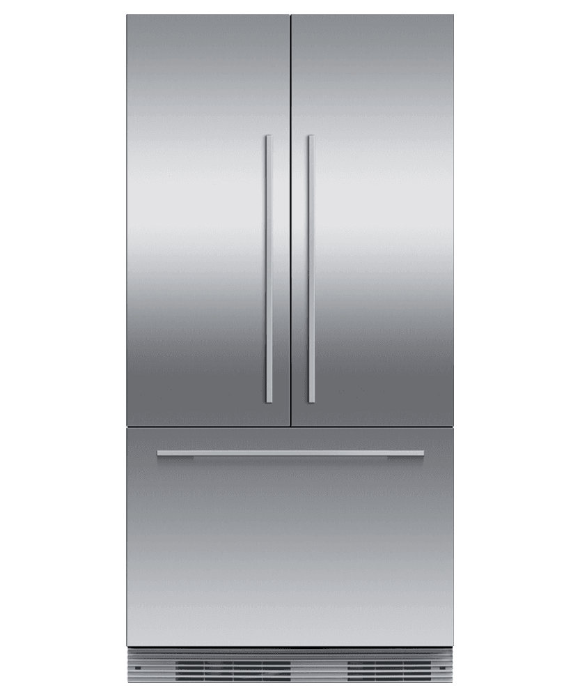 Fisher & Paykel RS36A72J1N Integrated French Door Refrigerator Freezer, 36", Ice