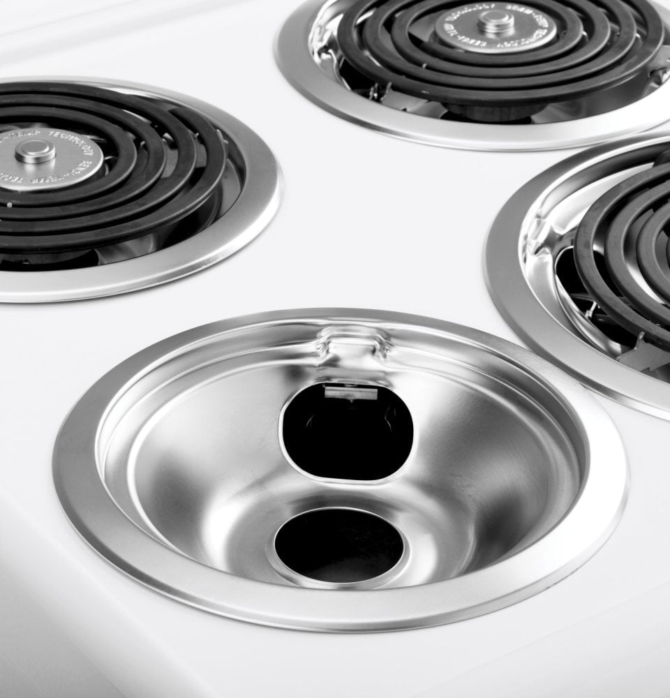 Hotpoint RAS200DMWW Hotpoint® 20" Electric Free-Standing Front-Control Electric Range