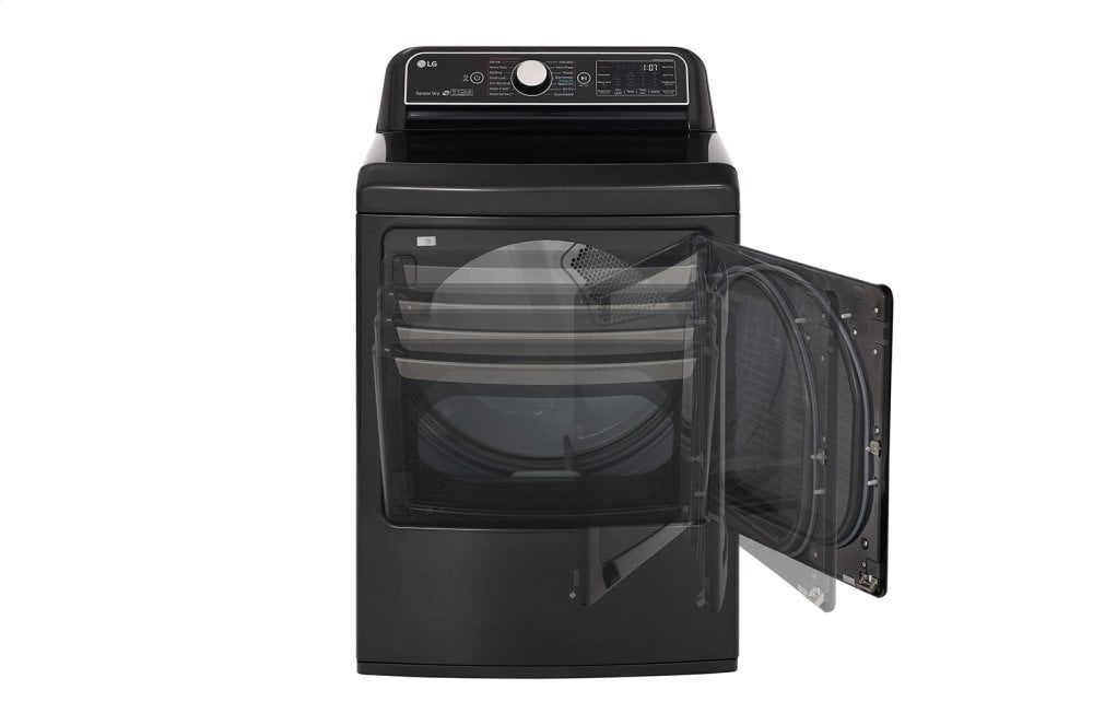 Lg DLGX7901BE 7.3 Cu.Ft. Smart Wi-Fi Enabled Gas Dryer With Turbosteam&#8482;