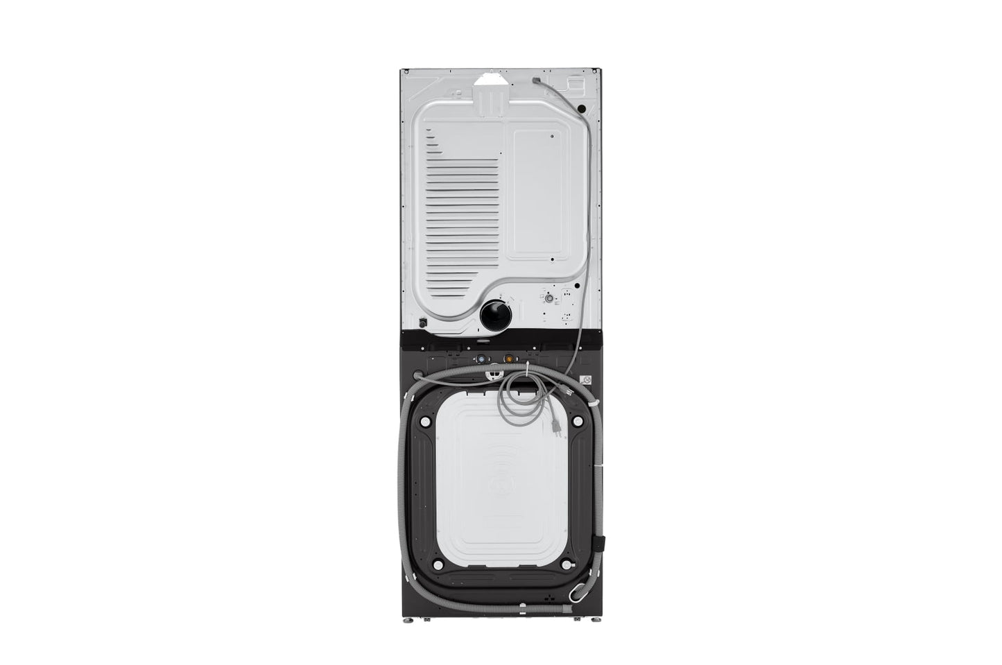 Lg WKGX201HBA Single Unit Front Load Lg Washtower™ With Center Control™ 4.5 Cu. Ft. Washer And 7.4 Cu. Ft. Gas Dryer