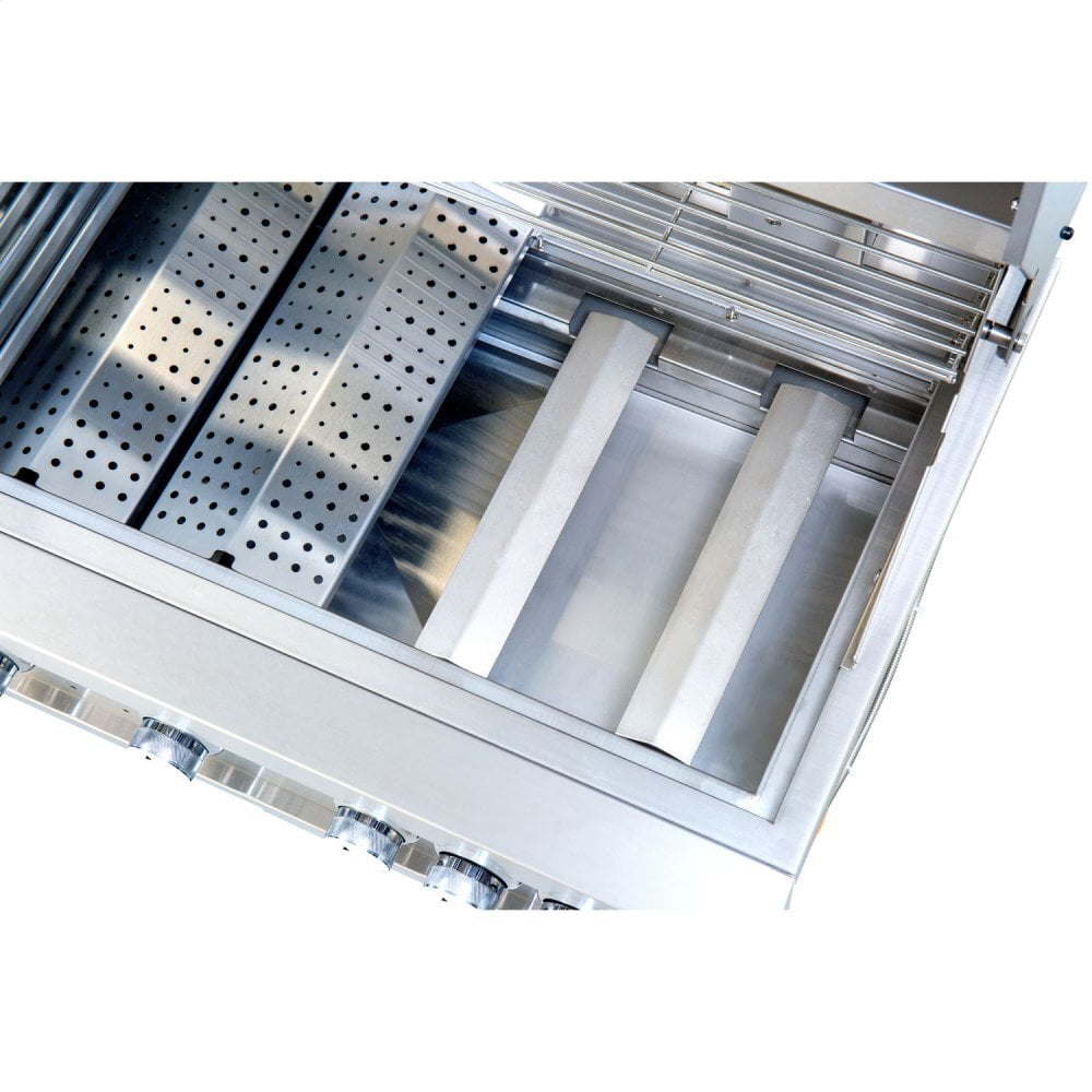 Heat Grills HTGR405LP Heat 40" 5-Burner Gas Grill W/ Infrared Burner - Lp